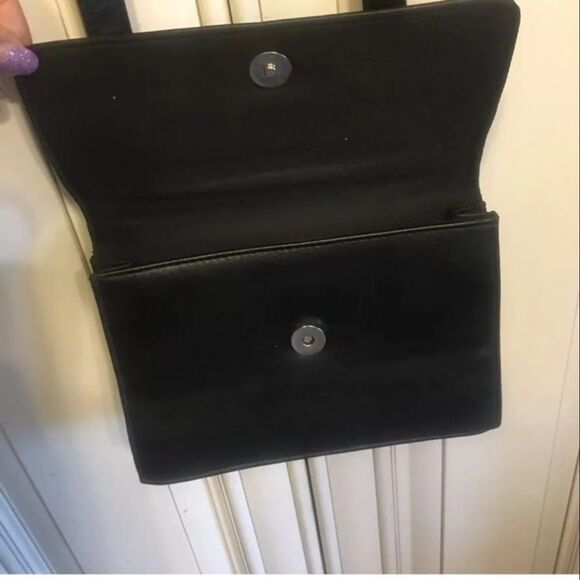 Koltov Women Black Crossbody Bag One Size - Picture 2 of 11